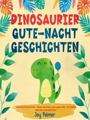 cover image of Dinosaurier-Gute-Nacht-Geschichten